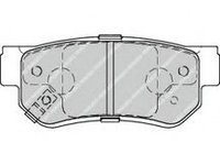 Set placute frana,frana disc HYUNDAI ELANTRA limuzina (HD) (2005 - 2011) FERODO FDB4247 piesa NOUA