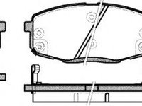 Set placute frana,frana disc HYUNDAI i30 (GD) (2011 - 2016) REMSA 1038.12 piesa NOUA