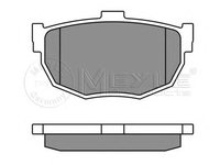 Set placute frana,frana disc HYUNDAI LANTRA (J-1), HYUNDAI LANTRA Mk II combi (J-2), HYUNDAI TIBURON (RD) - MEYLE 025 215 5314/W