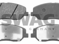 Set placute frana,frana disc HYUNDAI SANTA F I (SM), HYUNDAI SANTA F II (CM), HYUNDAI SANTA F III (DM) - SWAG 90 91 6667