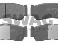 Set placute frana,frana disc HYUNDAI SANTA F I (SM), HYUNDAI SANTA F II (CM), HYUNDAI SANTA F III (DM) - SWAG 90 91 6668