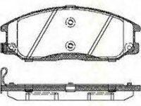 Set placute frana,frana disc HYUNDAI SATELLITE, HYUNDAI GRANDEUR (XG), HYUNDAI H 200 caroserie - TRISCAN 8110 43017