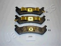 Set placute frana frana disc HYUNDAI SONATA III - OEM: PP-399AF - W02390666 - LIVRARE DIN STOC in 24 ore!!!