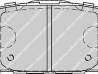 Set placute frana,frana disc HYUNDAI TERRACAN (HP) (2001 - 2006) FERODO FDB1841 piesa NOUA