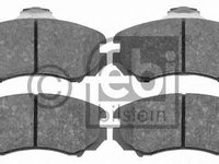 Set placute frana,frana disc HYUNDAI TIBURON (RD), HYUNDAI SONATA Mk III (EF), HYUNDAI TUCSON (JM) - FEBI BILSTEIN 16489