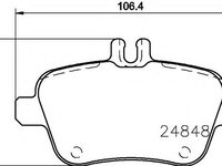 Set placute frana,frana disc INFINITI Q30 (2015 - 2016) TEXTAR 2484803 piesa NOUA