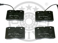 Set placute frana,frana disc IVECO DAILY I platou / sasiu, IVECO DAILY II platou / sasiu, IVECO DAILY II bus - OPTIMAL 12022