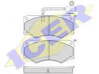 Set placute frana,frana disc IVECO DAILY I caroserie inchisa/combi, IVECO DAILY I platou / sasiu, IVECO DAILY II platou / sasiu - ICER 140904