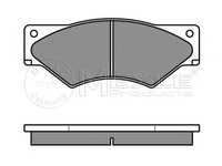 Set placute frana,frana disc IVECO DAILY II platou / sasiu, IVECO DAILY II caroserie inchisa/combi, IVECO DAILY II autobasculanta - MEYLE 025 291 0720