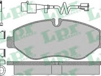 Set placute frana,frana disc IVECO DAILY III platou / sasiu (1999 - 2006) LPR 05P1297B piesa NOUA