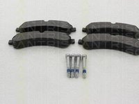 Set placute frana,frana disc IVECO DAILY IV caroserie inchisa/combi, IVECO DAILY IV autobasculanta, IVECO DAILY IV platou / sasiu - TRISCAN 8110 15055