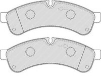 Set placute frana,frana disc IVECO DAILY IV autobasculanta (2006 - 2011) FERODO FVR4039 piesa NOUA