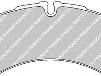 Set placute frana,frana disc IVECO DAILY IV autobasculanta (2006 - 2011) FERODO FVR1102