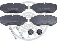 Set placute frana,frana disc IVECO DAILY IV caroserie inchisa/combi, IVECO DAILY IV autobasculanta, IVECO DAILY IV platou / sasiu - OPTIMAL 12301