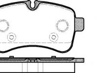 Set placute frana,frana disc IVECO DAILY IV platou / sasiu (2006 - 2011) REMSA 1282.00 piesa NOUA