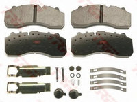 Set placute frana,frana disc IVECO EuroTech MT (1992 - 1998) TRW GDB5067