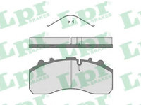 Set placute frana,frana disc IVECO Strator (2010 - 2016) LPR 05P1173