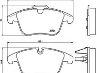 Set placute frana,frana disc JAGUAR S-TYPE (CCX) (1999 - 2009) BREMBO P 36 022 piesa NOUA