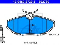 Set placute frana,frana disc JAGUAR S-TYPE (CCX) (1999 - 2009) ATE 13.0460-2730.2 piesa NOUA