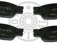 Set placute frana,frana disc JAGUAR S-TYPE limuzina (CCX), JAGUAR XJ limuzina (X350, X358) - OPTIMAL 12138