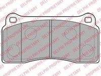 Set placute frana,frana disc JAGUAR XJ (NAW, NBW) (1996 - 2003) DELPHI LP2113 piesa NOUA