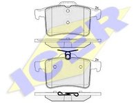 Set placute frana,frana disc JAGUAR XK cupe (_J43_), JAGUAR XK Cabriolet (_J43_), JAGUAR XF limuzina (_J05_, CC9) - ICER 181981