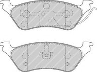 Set placute frana,frana disc JEEP CHEROKEE (KJ) (2001 - 2008) FERODO FDB1475