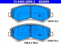 Set placute frana,frana disc JEEP CHEROKEE (KJ) (2001 - 2008) ATE 13.0460-2899.2 piesa NOUA