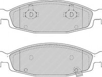 Set placute frana,frana disc JEEP GRAND CHEROKEE II (WJ, WG) (1998 - 2005) FERODO FDB1523 piesa NOUA