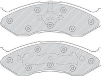 Set placute frana,frana disc JEEP GRAND CHEROKEE I (ZJ) (1991 - 1999) FERODO FDB929 piesa NOUA