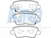 Set placute frana,frana disc KIA AMANTI (GH), HYUNDAI TUCSON (JM), HYUNDAI EMBERA V (NF) - KAVO PARTS BP-3034