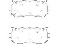 Set placute frana,frana disc KIA CREDOS (K9A), KIA SEPHIA (FB), KIA SEPHIA (FB) - WAGNER WBP23455A