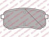 Set placute frana,frana disc KIA PICANTO (BA) (2004 - 2020) DELPHI LP1976