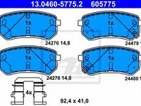 Set placute frana,frana disc KIA PICANTO (TA) (2011 - 2016) ATE 13.0460-5775.2 piesa NOUA