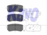 Set placute frana,frana disc KIA PRIDE (DA), HYUNDAI i45 VI limuzina (YF), KIA SPORTAGE (JE_, KM_) - KAVO PARTS KBP-4007