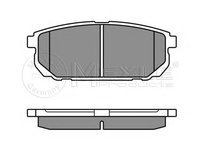 Set placute frana,frana disc KIA SORENTO I (JC), KIA SORENTO II (XM) - MEYLE 025 240 5815/W