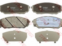 Set placute frana,frana disc KIA SORENTO I (JC) (2002 - 2020) TRW GDB3452