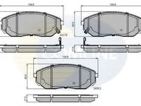 Set placute frana,frana disc KIA SORENTO I (JC) (2002 - 2009) COMLINE CBP31178 piesa NOUA