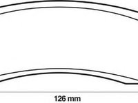 Set placute frana,frana disc LADA NIVA (2121), LADA NADESCHDA (2120), LADA NIVA II (2123) - JURID 571265J