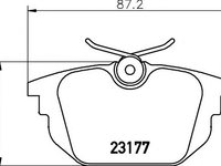 Set placute frana,frana disc LANCIA DEDRA (835), LANCIA DELTA Mk II (836), ALFA ROMEO 145 (930) - MINTEX MDB1876