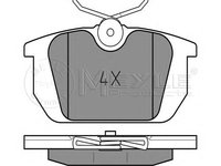 Set placute frana,frana disc LANCIA DEDRA (835), LANCIA DELTA Mk II (836), ALFA ROMEO 145 (930) - MEYLE 025 211 0314