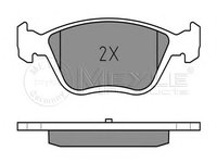 Set placute frana,frana disc LANCIA KAPPA (838A), LANCIA KAPPA SW (838B), LANCIA KAPPA cupe (838) - MEYLE 025 216 3719/W