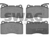 Set placute frana,frana disc LANCIA KAPPA (838A), LANCIA KAPPA SW (838B), LANCIA KAPPA cupe (838) - SWAG 74 91 6295