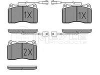 Set placute frana,frana disc LANCIA KAPPA (838A), LANCIA KAPPA SW (838B), LANCIA KAPPA cupe (838) - MEYLE 025 230 9216/W