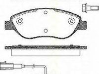 Set placute frana,frana disc LANCIA LYBRA (839AX), FIAT STILO (192), FIAT STILO Multi Wagon (192) - TRISCAN 8110 15022