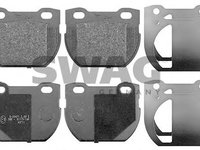 Set placute frana,frana disc LAND ROVER DEFENDER Station Wagon (LD), LAND ROVER DEFENDER pick-up (LD_) - SWAG 22 11 6115