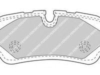 Set placute frana,frana disc LAND ROVER RANGE ROVER SPORT (LS) (2005 - 2013) FERODO FDB4432 piesa NOUA