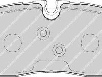 Set placute frana,frana disc LAND ROVER RANGE ROVER SPORT (LS) (2005 - 2013) FERODO FDB1615