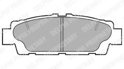 Set placute frana,frana disc LEXUS LS (UCF10)