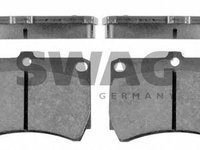 Set placute frana,frana disc MAZDA 121 Mk II (DB), MAZDA FAMILIA V (BA), MAZDA FAMILIA V (BA) - SWAG 83 91 6195